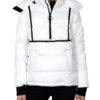 Women's Quilted Pullover - White
