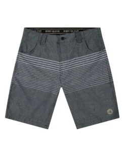 Men's 21-Inch Variegated-Striped Boardwalk Short - Marine